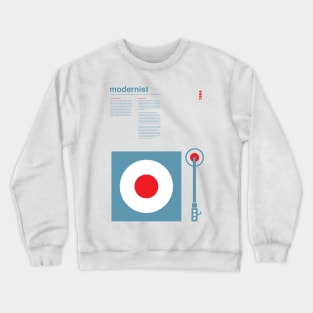 Modernist Turntable Crewneck Sweatshirt